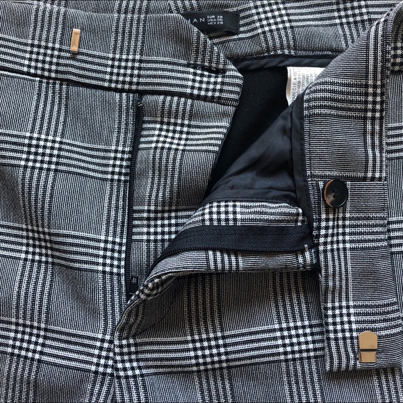Zara Plaid Pants - Picture 4 of 4